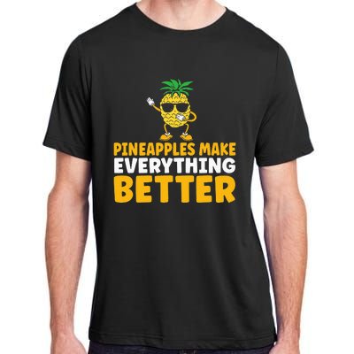 Pineapple Lover Hawaii Fruit Pineapple Hawaiian Adult ChromaSoft Performance T-Shirt