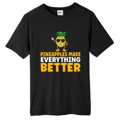 Pineapple Lover Hawaii Fruit Pineapple Hawaiian Tall Fusion ChromaSoft Performance T-Shirt