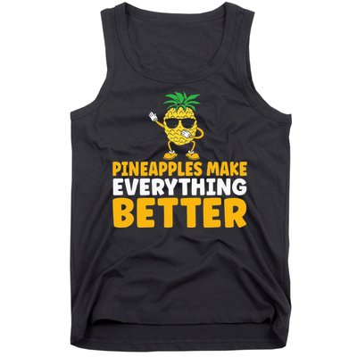 Pineapple Lover Hawaii Fruit Pineapple Hawaiian Tank Top