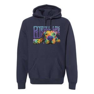 Pitbull Love Hoodie Unisex Premium Hoodie