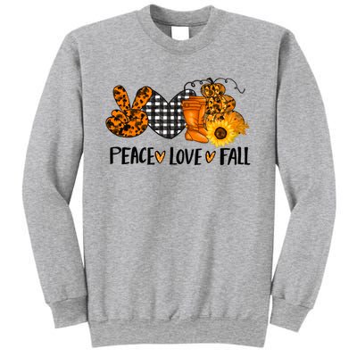 Peace Love Halloween Gift Sweatshirt