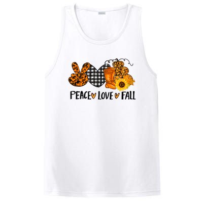 Peace Love Halloween Gift PosiCharge Competitor Tank