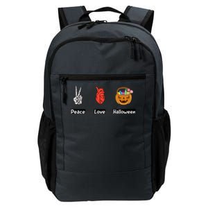 Peace Love Halloween Design Gift Daily Commute Backpack