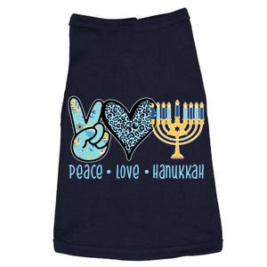 Peace Love Hanukkah Doggie Tank