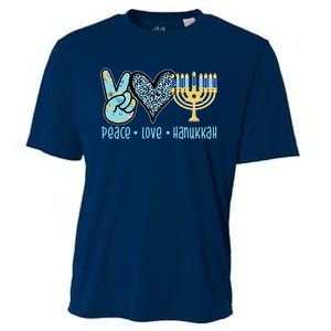 Peace Love Hanukkah Cooling Performance Crew T-Shirt