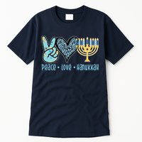 Peace Love Hanukkah Tall T-Shirt