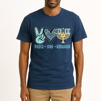 Peace Love Hanukkah Tall T-Shirt