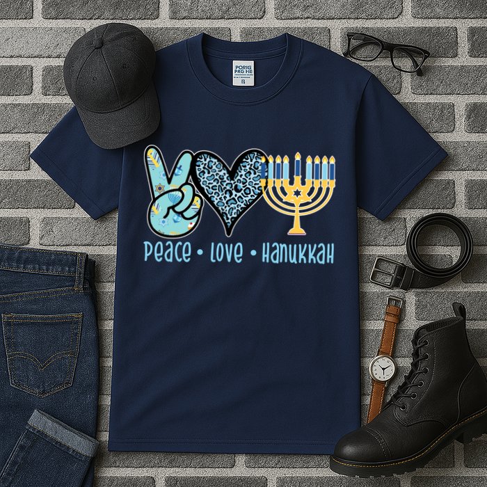 Peace Love Hanukkah Tall T-Shirt