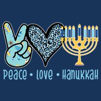 Peace Love Hanukkah Tall T-Shirt