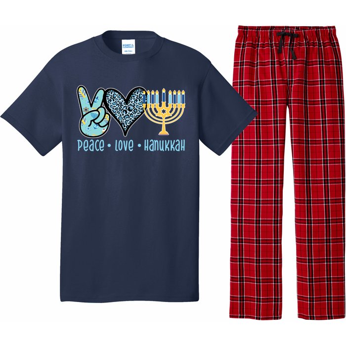 Peace Love Hanukkah Pajama Set