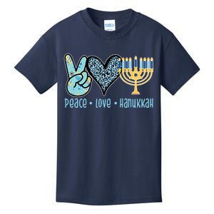 Peace Love Hanukkah Kids T-Shirt