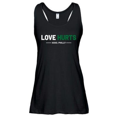 Philadelphia Love Hurts Philly Fan Pride Cute Ladies Essential Flowy Tank