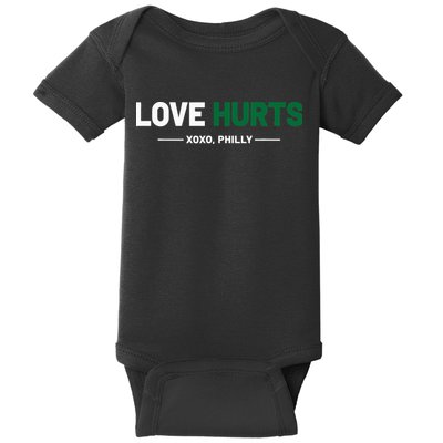 Philadelphia Love Hurts Philly Fan Pride Cute Baby Bodysuit
