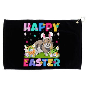 Pika Lover Happy Easter Bunny Pika Easter Sunday Gift Grommeted Golf Towel