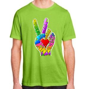 Peace Love Hope Joy Faith Kindness Adult ChromaSoft Performance T-Shirt