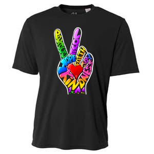 Peace Love Hope Joy Faith Kindness Cooling Performance Crew T-Shirt