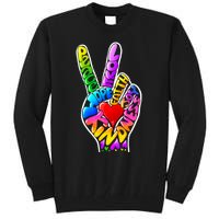 Peace Love Hope Joy Faith Kindness Tall Sweatshirt