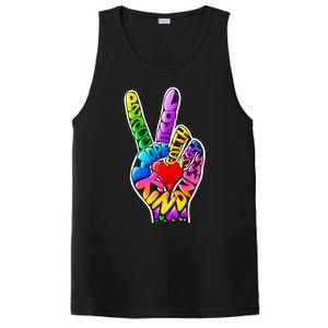 Peace Love Hope Joy Faith Kindness PosiCharge Competitor Tank