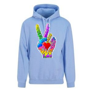 Peace Love Hope Joy Faith Kindness Unisex Surf Hoodie