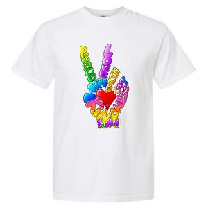 Peace Love Hope Joy Faith Kindness Garment-Dyed Heavyweight T-Shirt