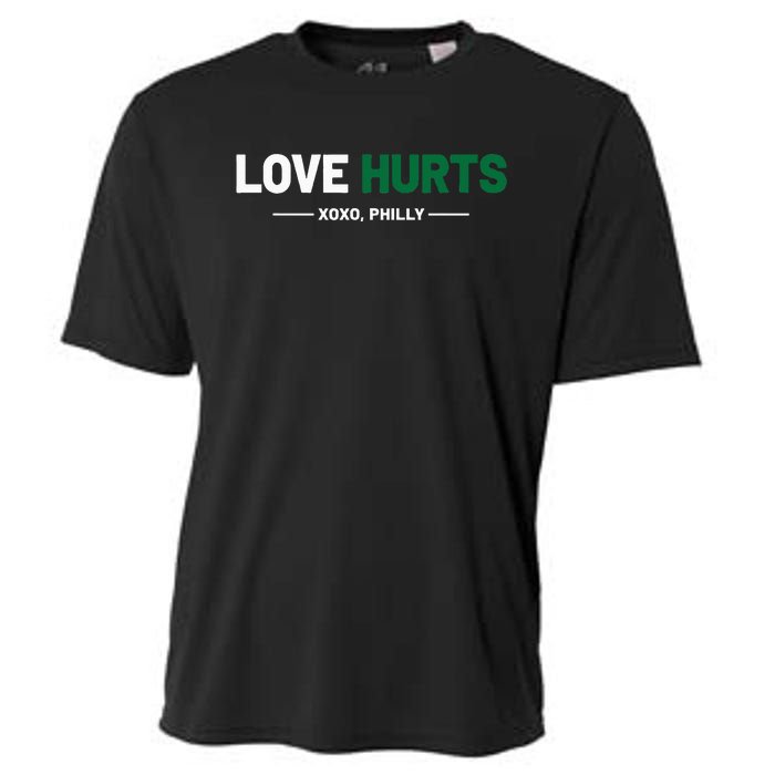 Philadelphia Love Hurts Philly Fan Pride Cooling Performance Crew T-Shirt