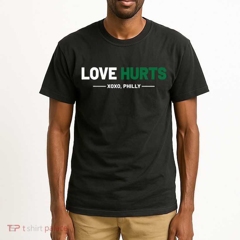 Philadelphia Love Hurts Philly Fan Pride Tall T-Shirt