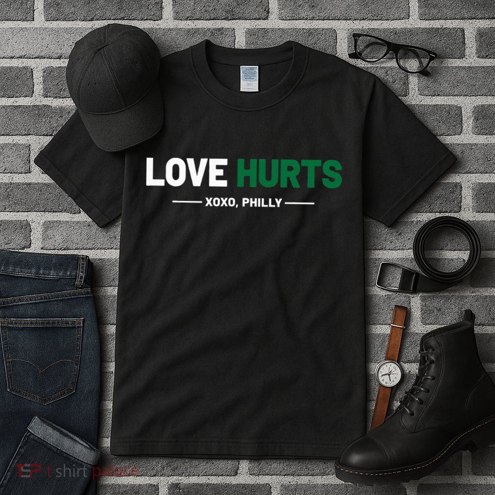 Philadelphia Love Hurts Philly Fan Pride Tall T-Shirt