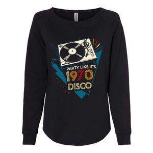 Party Like ItS 1970 Disco Funky Retro Music Womens California Wash Sweatshirt