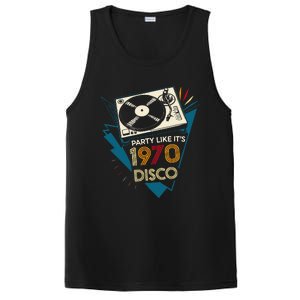 Party Like ItS 1970 Disco Funky Retro Music PosiCharge Competitor Tank