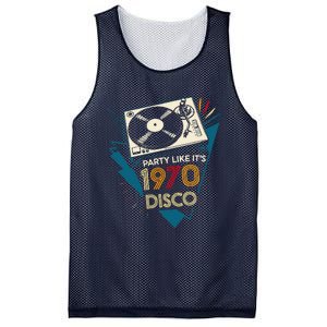 Party Like ItS 1970 Disco Funky Retro Music Mesh Reversible Basketball Jersey Tank