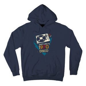 Party Like ItS 1970 Disco Funky Retro Music Tall Hoodie