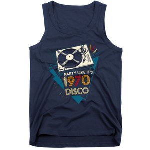 Party Like ItS 1970 Disco Funky Retro Music Tank Top