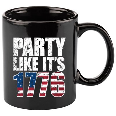 Party Like Its 1776 11oz C Handle Ceramic Mug