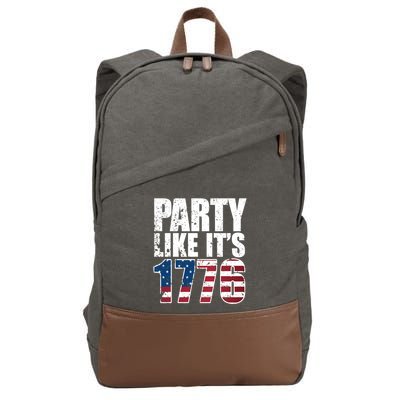 Party Like Its 1776 Cotton Canvas Backpack