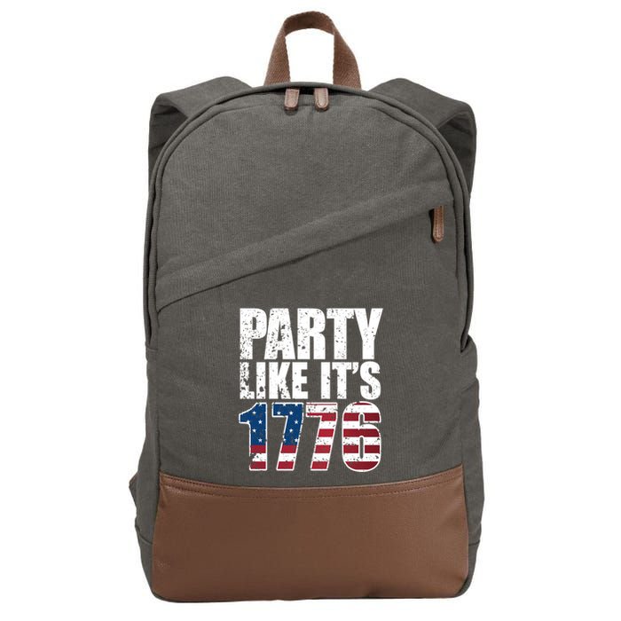 Party Like Its 1776 Cotton Canvas Backpack