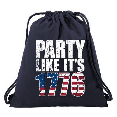 Party Like Its 1776 Drawstring Bag