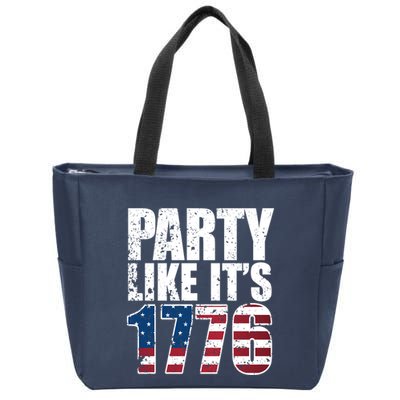 Party Like Its 1776 Zip Tote Bag