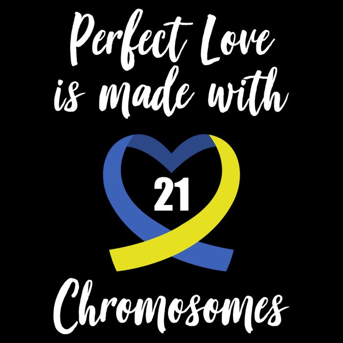 Perfect Love Is Made With 21 Chromosomes Down Syndrome Zip Tote Bag