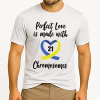 Perfect Love Is Made With 21 Chromosomes Down Syndrome Cooling Performance Crew T-Shirt