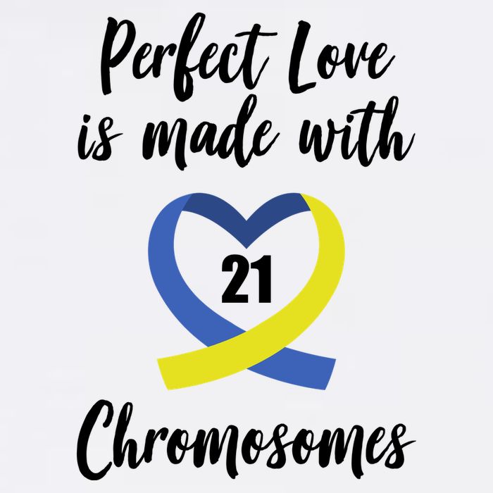 Perfect Love Is Made With 21 Chromosomes Down Syndrome Hoodie