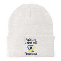 Perfect Love Is Made With 21 Chromosomes Down Syndrome Knit Cap Winter Beanie