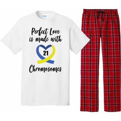 Perfect Love Is Made With 21 Chromosomes Down Syndrome Pajama Set