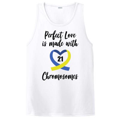 Perfect Love Is Made With 21 Chromosomes Down Syndrome PosiCharge Competitor Tank