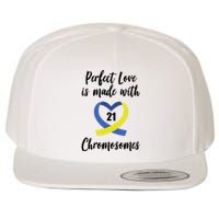 Perfect Love Is Made With 21 Chromosomes Down Syndrome Wool Snapback Cap