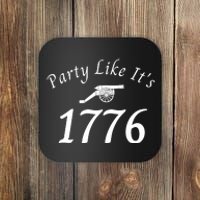 Party Like It’s 1776, American, Liberty, 4th Of July US Flag Coaster