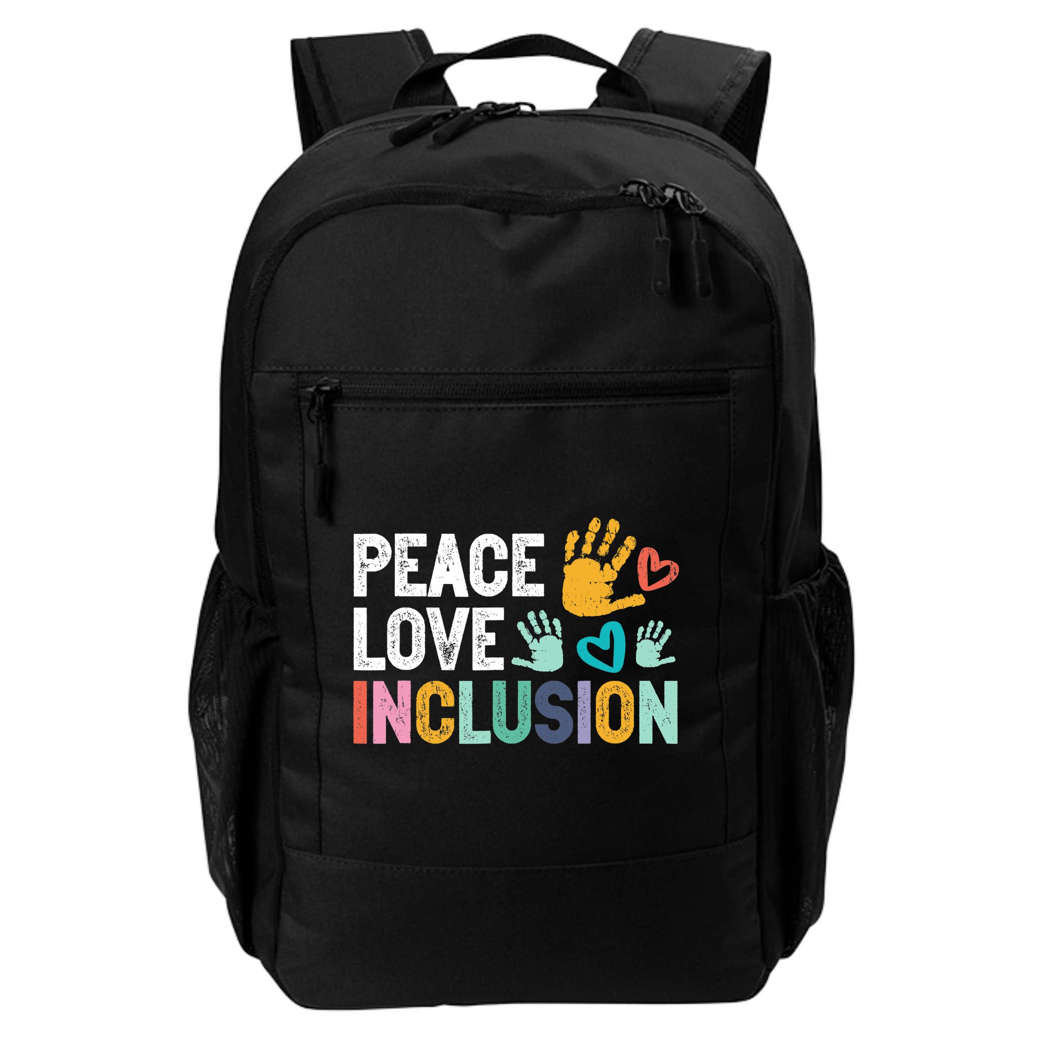 Peace Love Inclusion For A Sped Teacher Backpack