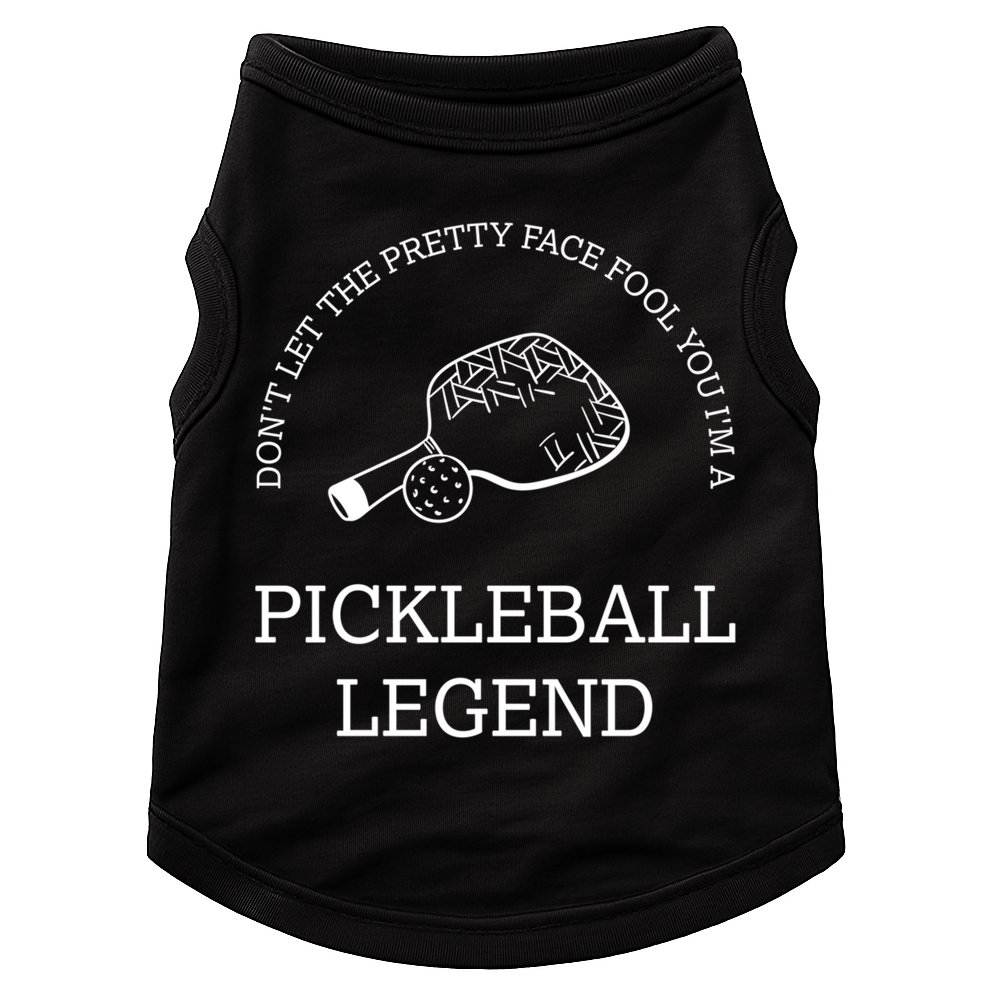 Pickleball Legend Ironic Saying Hobby Sports Dinking Cool Gift Doggie Tank