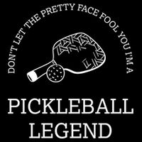 Pickleball Legend Ironic Saying Hobby Sports Dinking Cool Gift Doggie Tank
