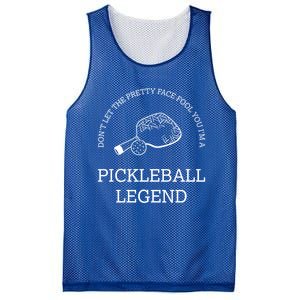 Pickleball Legend Ironic Saying Hobby Sports Dinking Cool Gift Mesh Reversible Basketball Jersey Tank