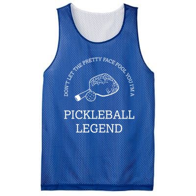 Pickleball Legend Ironic Saying Hobby Sports Dinking Cool Gift Mesh Reversible Basketball Jersey Tank